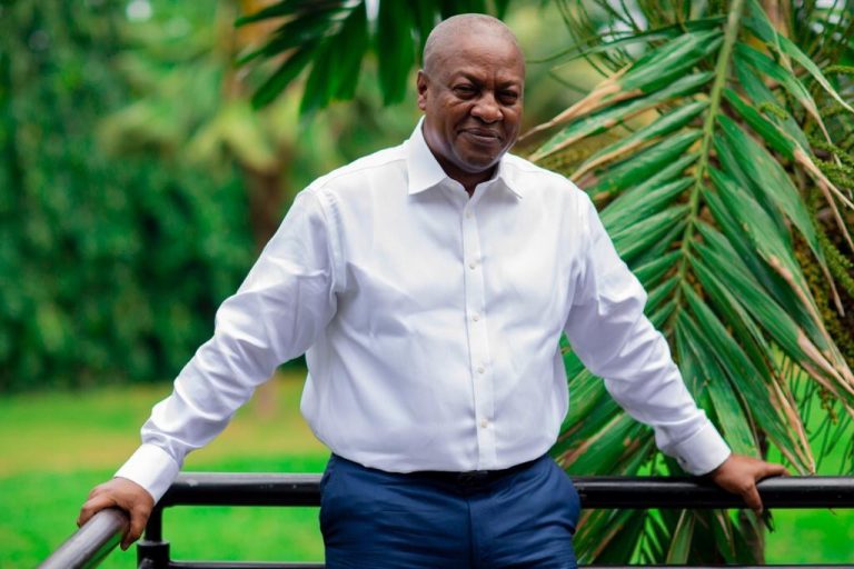 Ghanaian President John Mahama